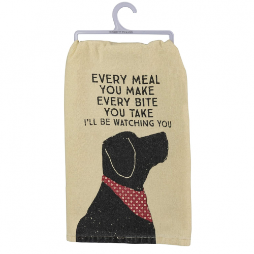 I'll be watching you - kitchen towel
